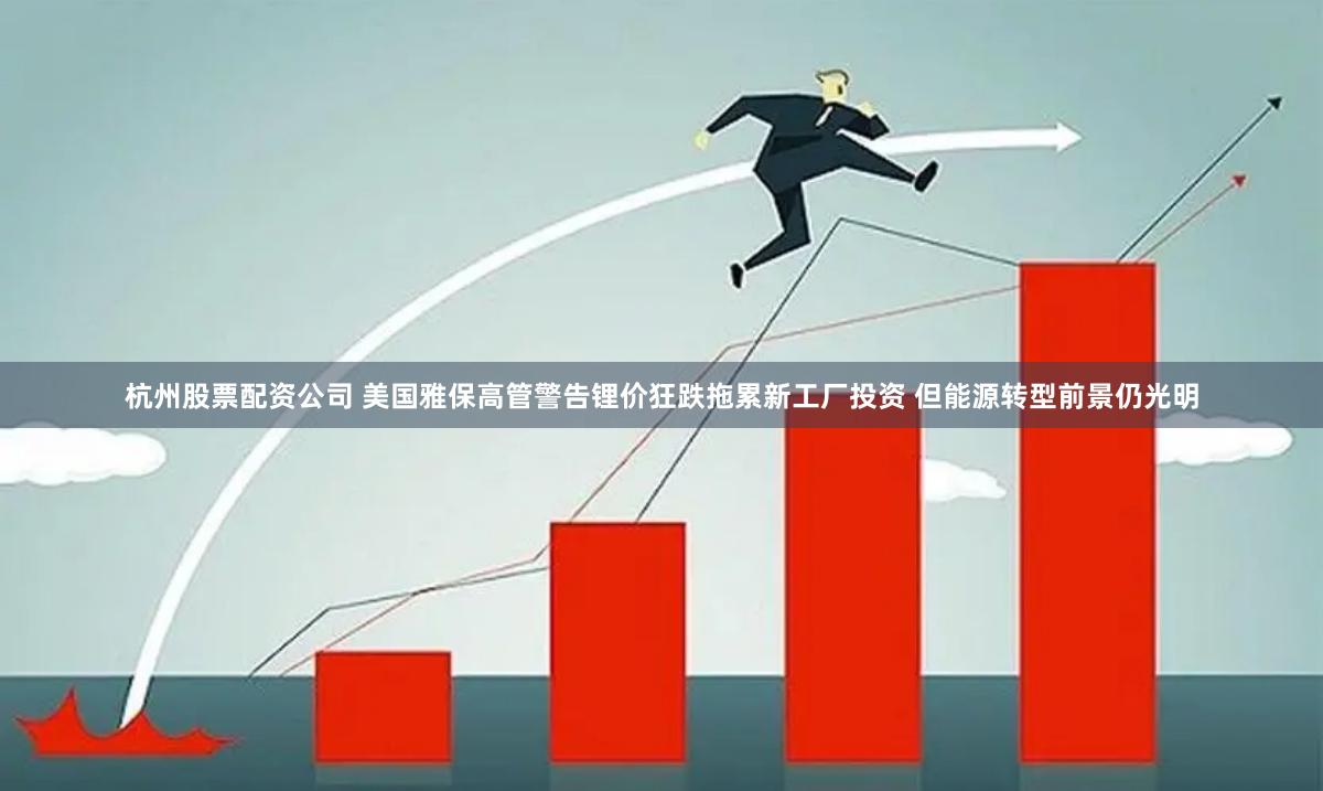 杭州股票配资公司 美国雅保高管警告锂价狂跌拖累新工厂投资 但能源转型前景仍光明