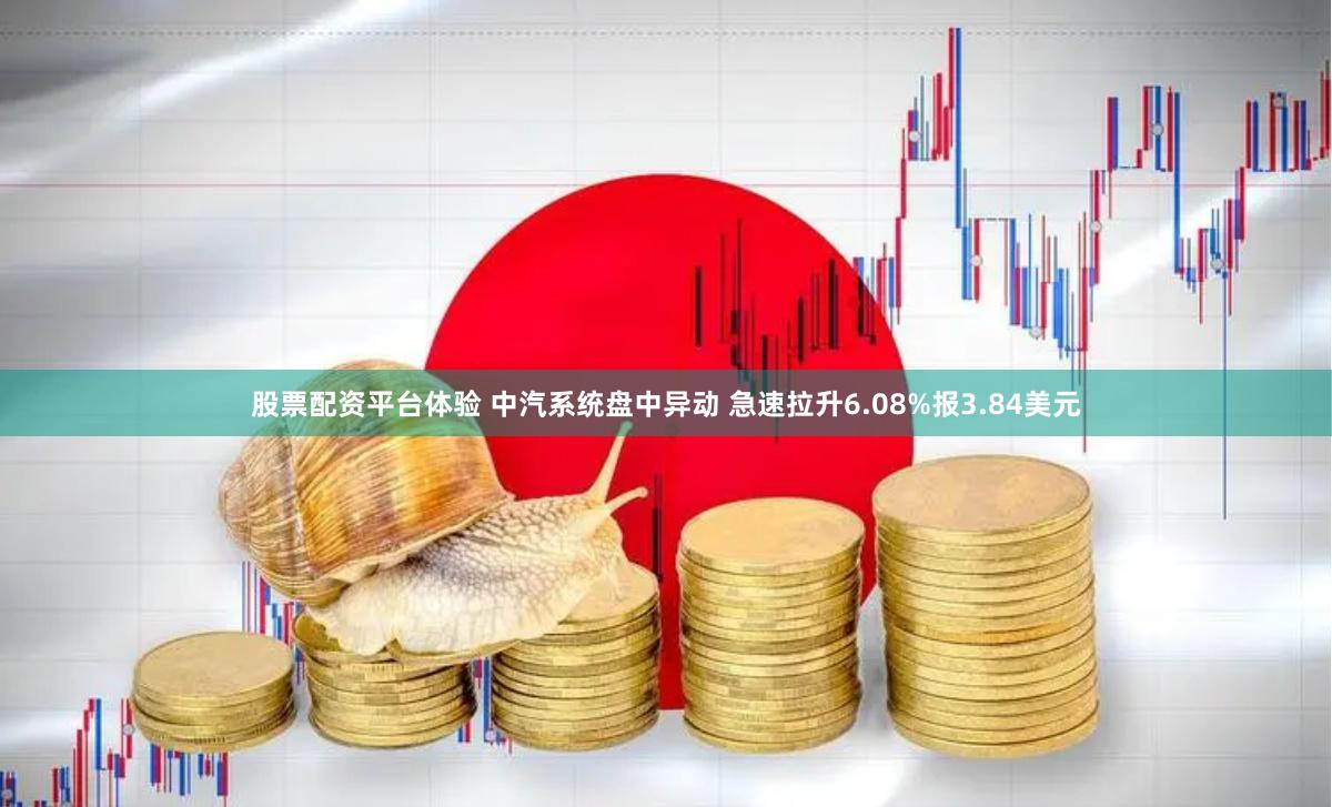 股票配资平台体验 中汽系统盘中异动 急速拉升6.08%报3.84美元