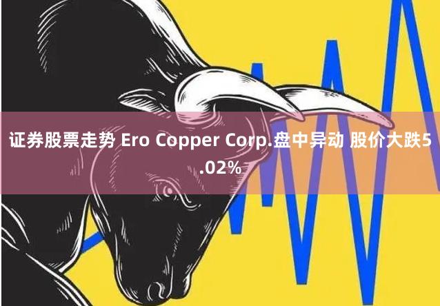 证券股票走势 Ero Copper Corp.盘中异动 股价大跌5.02%
