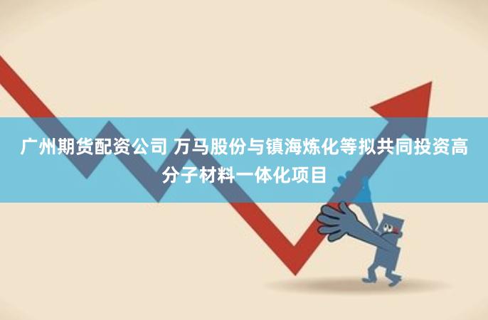 广州期货配资公司 万马股份与镇海炼化等拟共同投资高分子材料一体化项目